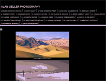 Tablet Screenshot of alangellerphotography.com